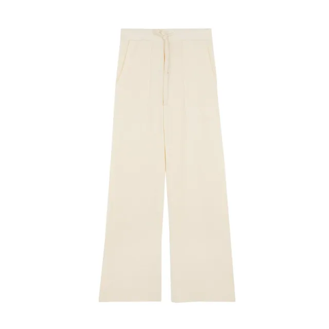parfois-pantal-n-ancho-de-punto-crudo-mujer image 1