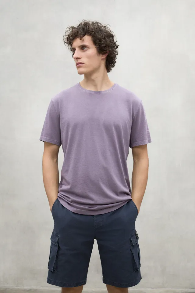 ecoalf-camiseta-vent-morada-de-hombre-100-algod-n-reciclado-fit-regular image 1