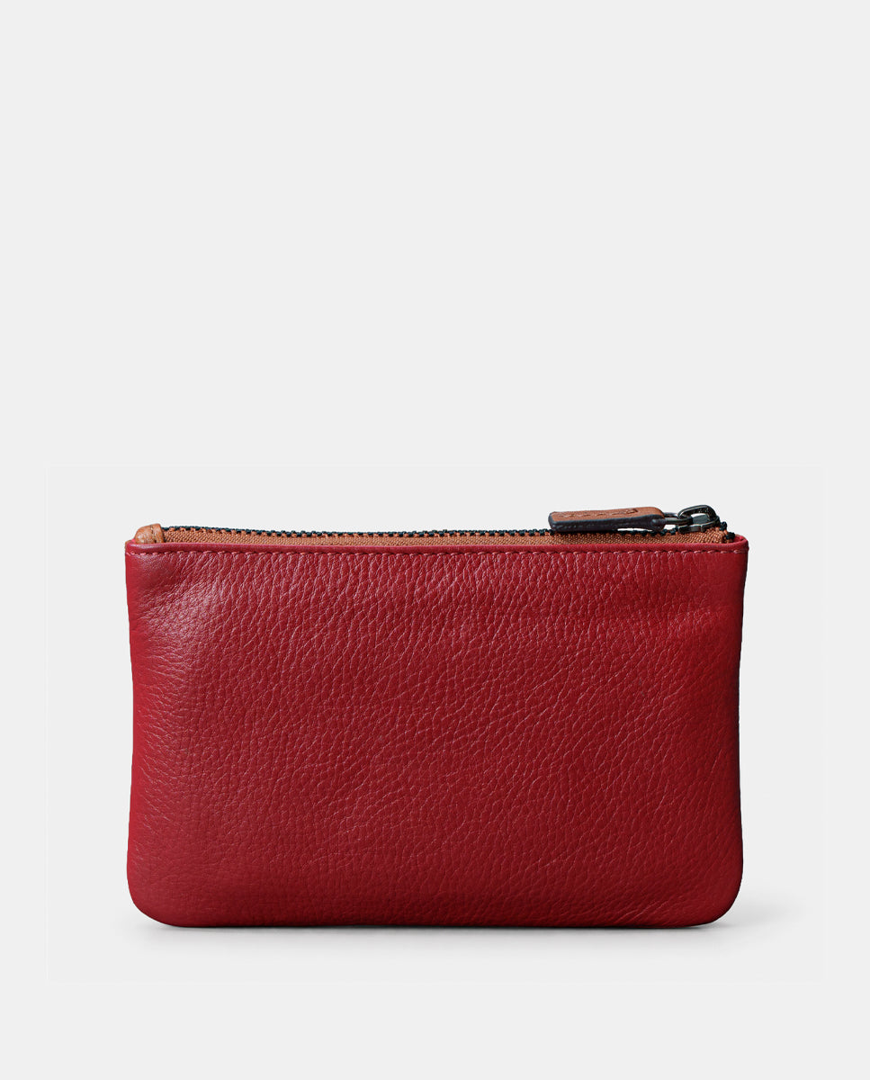 monedero-abbacino-mujer-piel-rojo-cremallera image 4