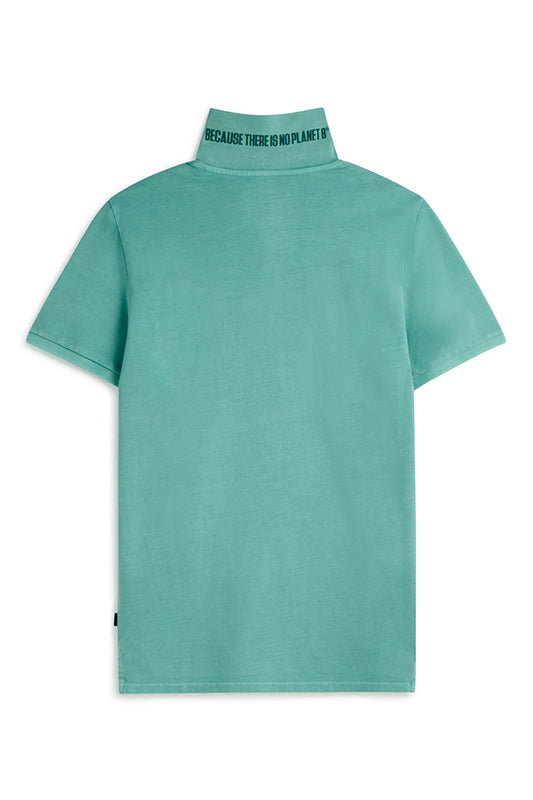 polo-piqu-tedan-verde-agua-ecoalf-de-100-algod-n-reciclado-fit-regular-con-canal image 6