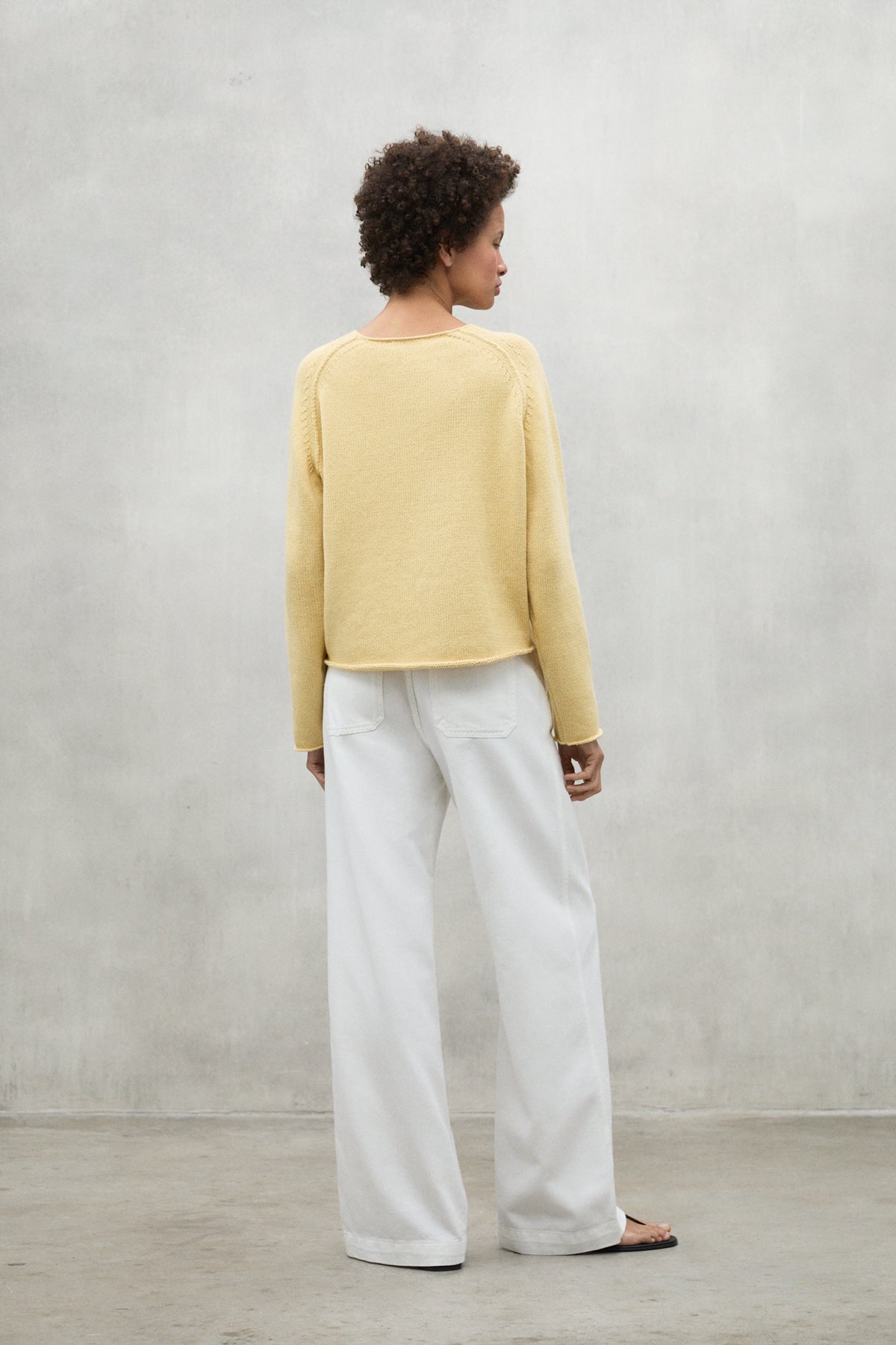 jersey-ecoalf-alamo-amarillo-de-punto-liso-5gg-en-algod-n-reciclado-mujer-fit-ho image 3