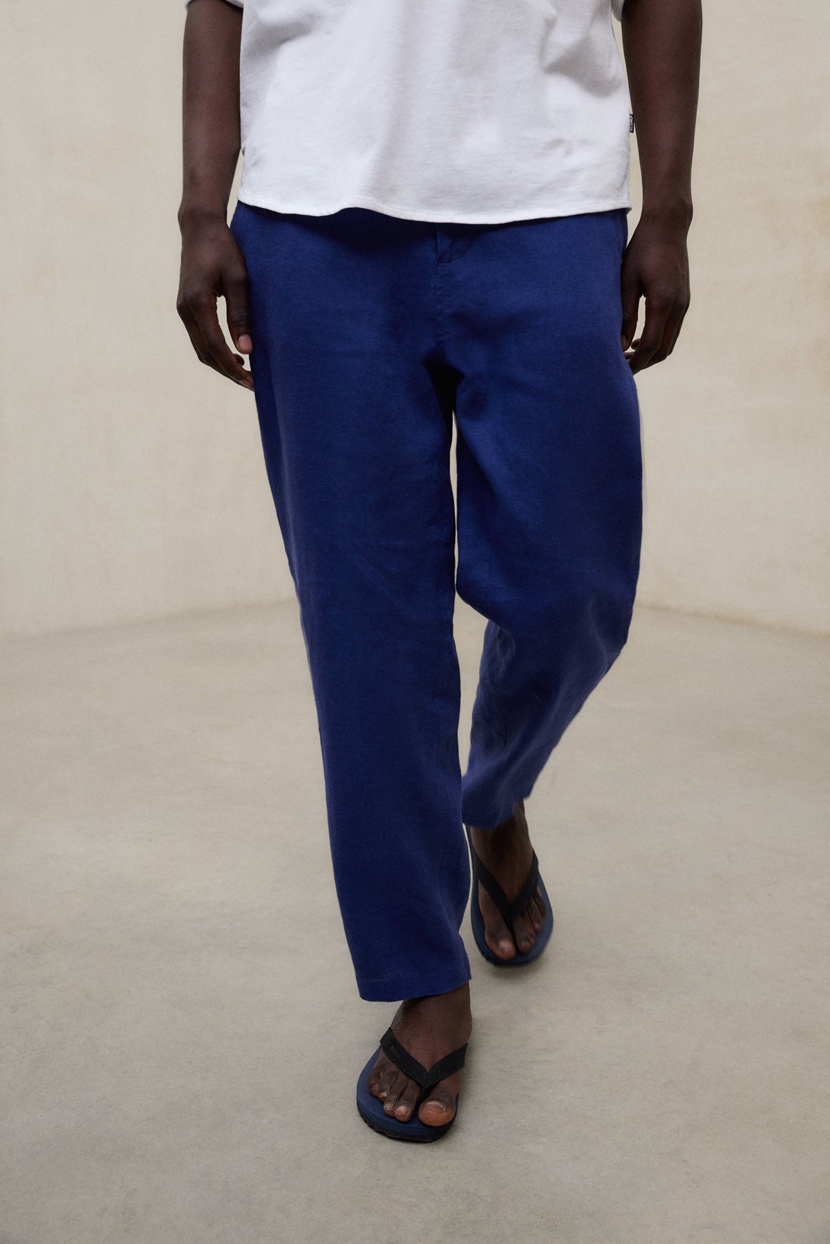 ecoalf-pantalones-de-lino-ethiwin-azul-80-lino-fit-regular image 5