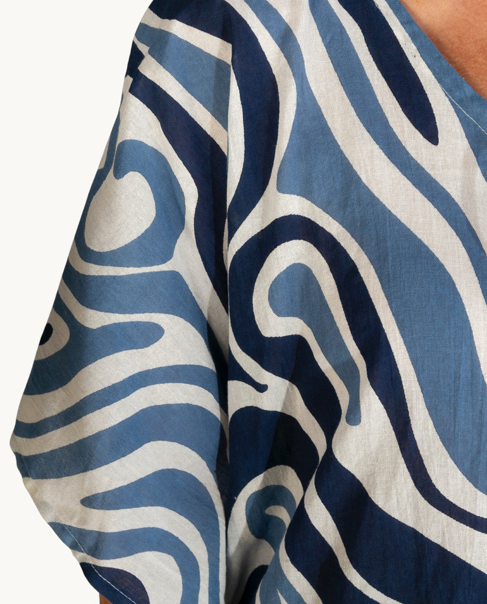 kbas-kurta-de-algod-n-talla-nica-color-azul-3 image 2