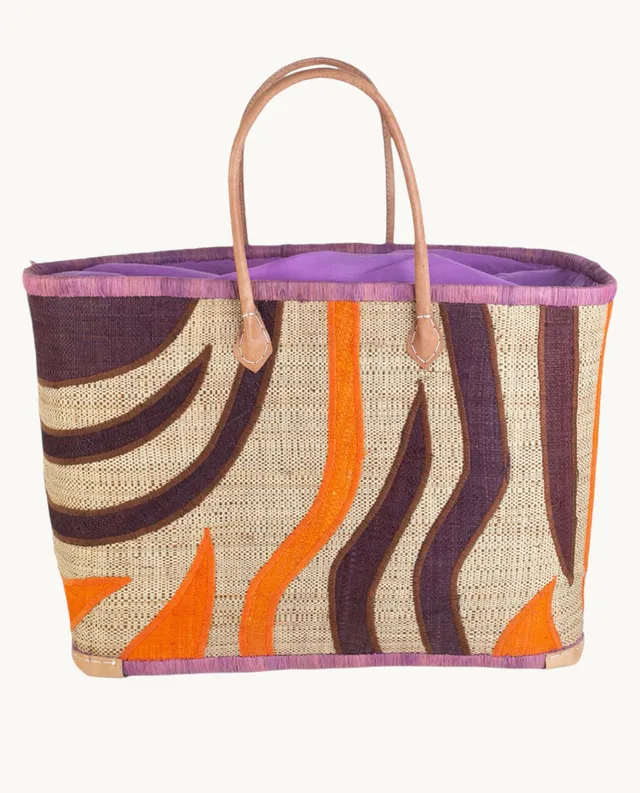 kbas-capazo-de-rafia-natural-con-cierre-de-saco-bolso-ss26-53-x-26-x-35-cm image 1