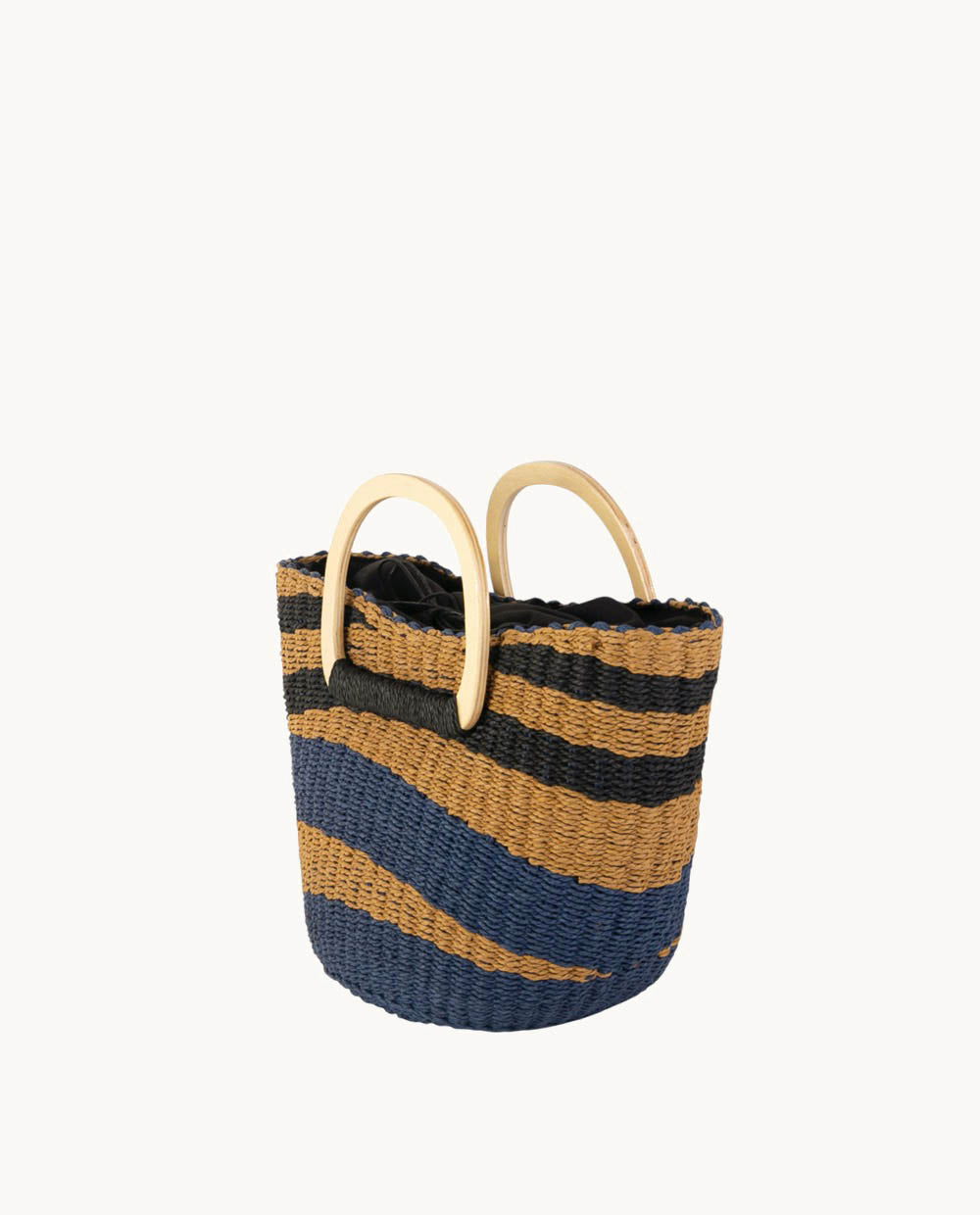 bolso-de-mano-kbas-de-fibra-natural-con-cierre-de-saco-color-azul image 2