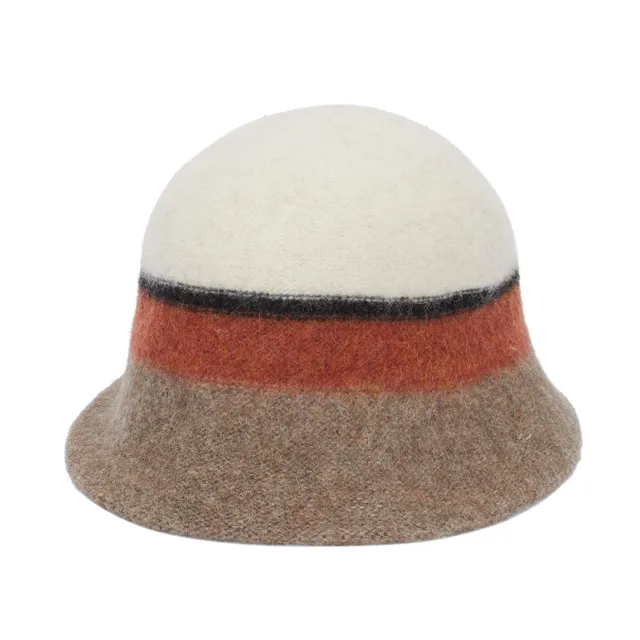 parfois-sombrero-cloche-de-punto-mujer-multicolor-pastel image 1