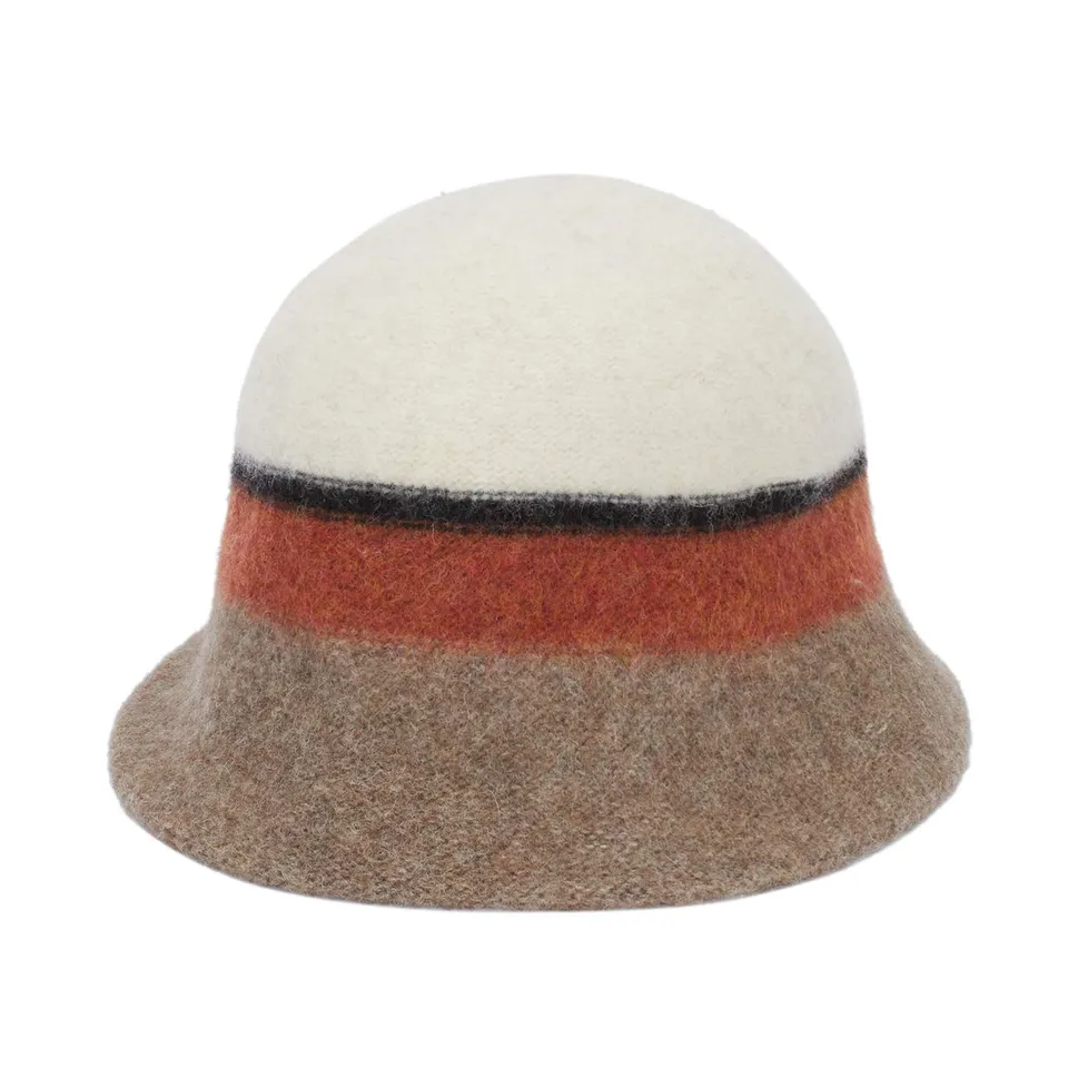 parfois-sombrero-cloche-de-punto-mujer-multicolor-pastel image 1