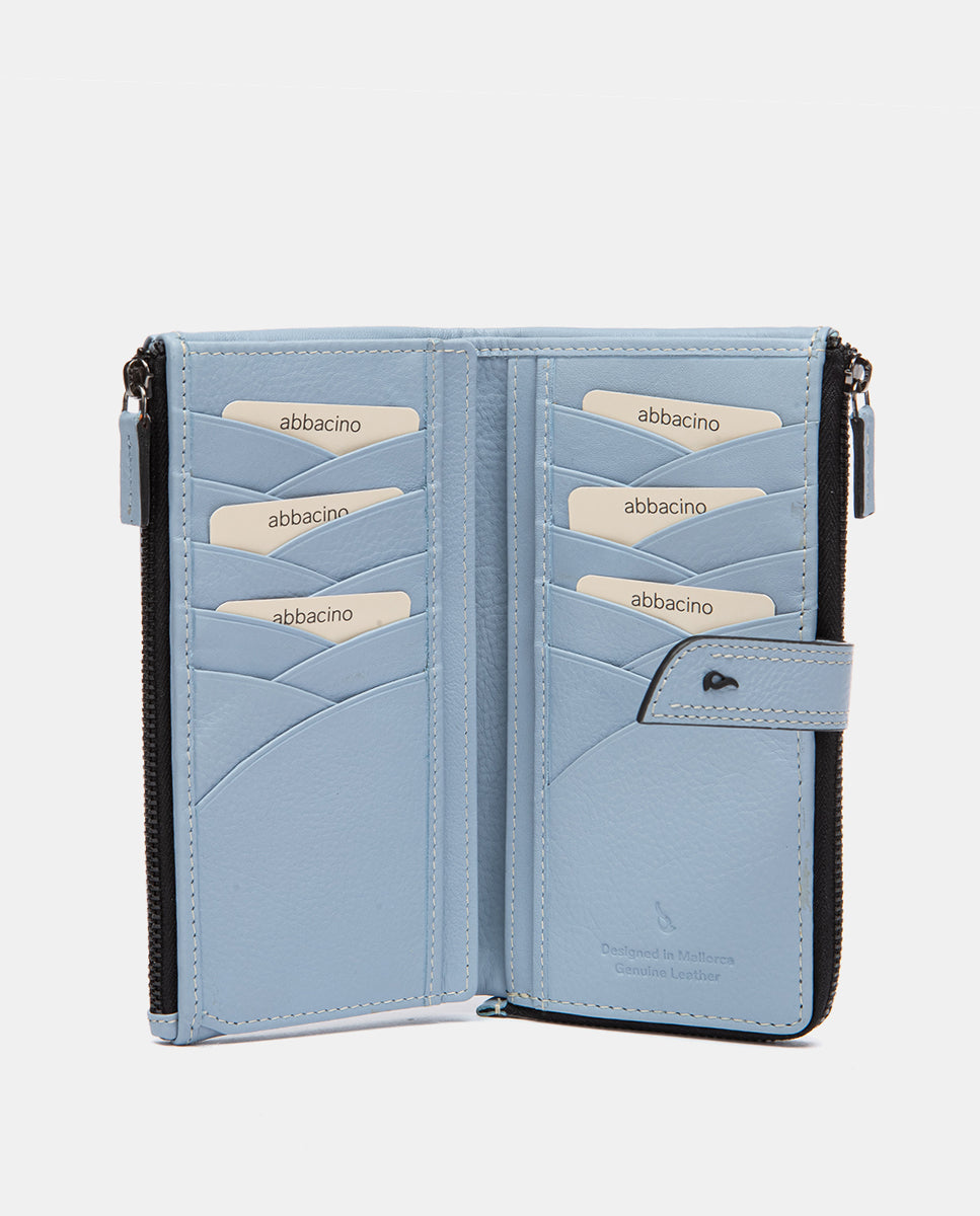 abbacino-cartera-grande-piel-azul-claro-vacuna-premium image 2