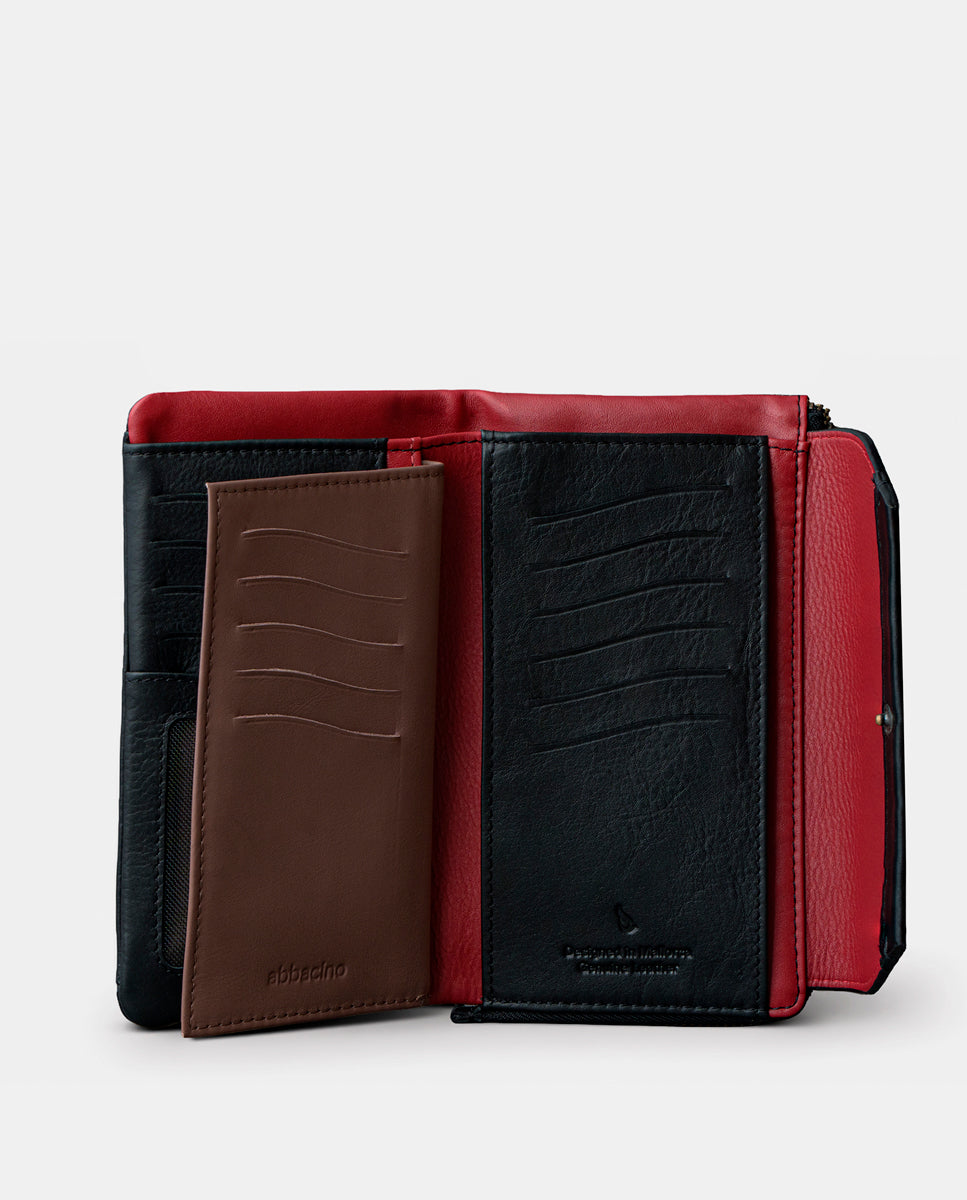 abbacino-cartera-grande-de-mujer-en-piel-negra image 2