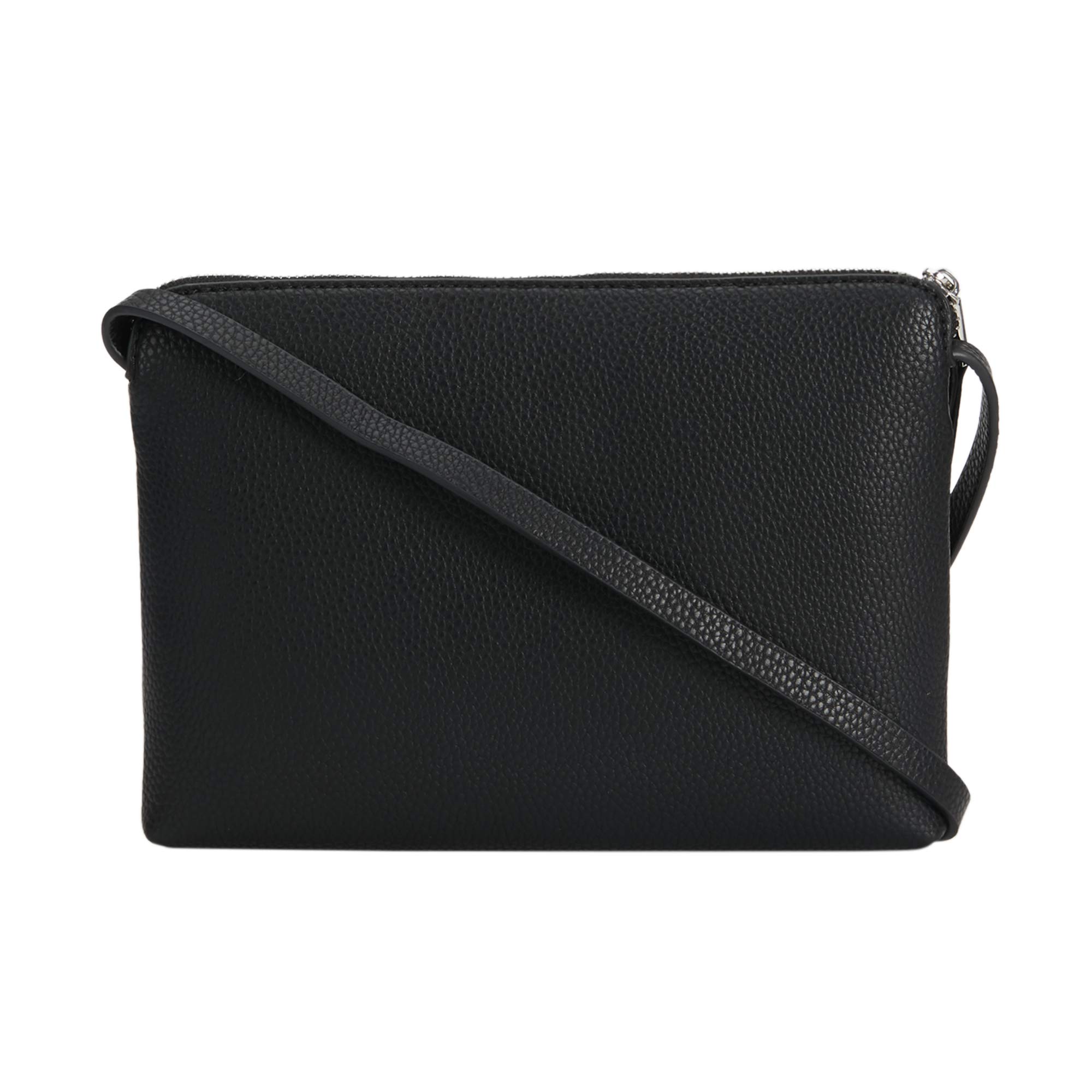 parfois-bandolera-con-bolsillo-exterior-talla-m-negro-mujer image 4