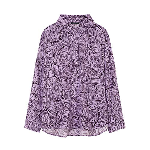 parfois-camisa-oversize-estampada-mujeres image 7