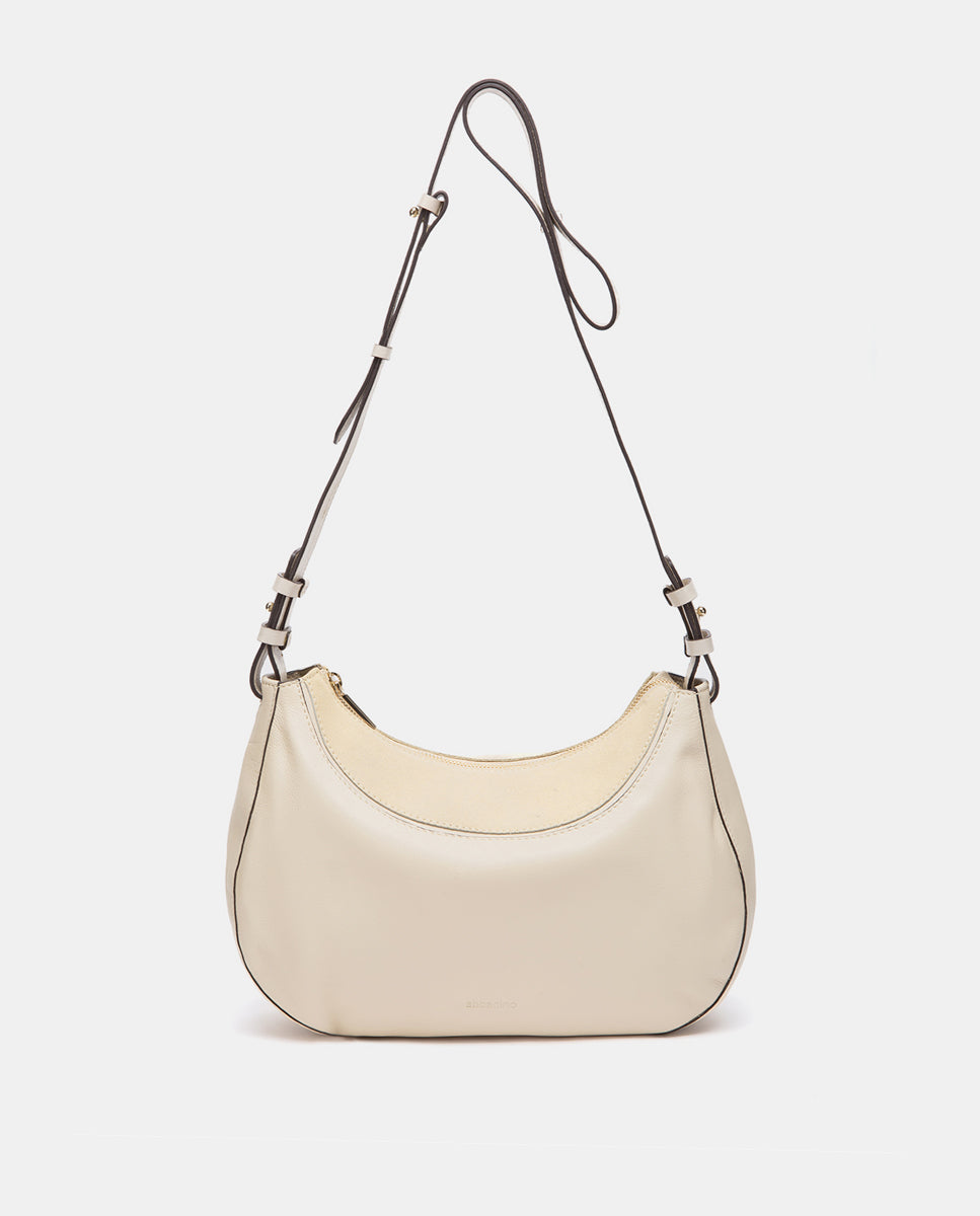 abbacino-bandolera-piel-y-serraje-beige-mujer image 1