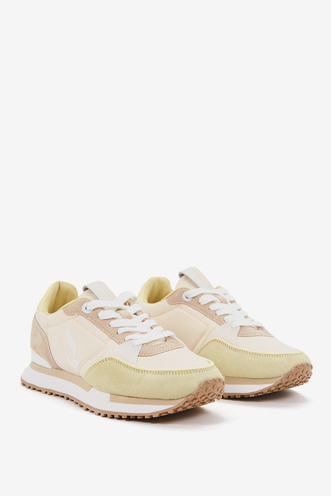 abbacino-zapatilla-mujer-beige-piel-y-textil-2-cordones image 3