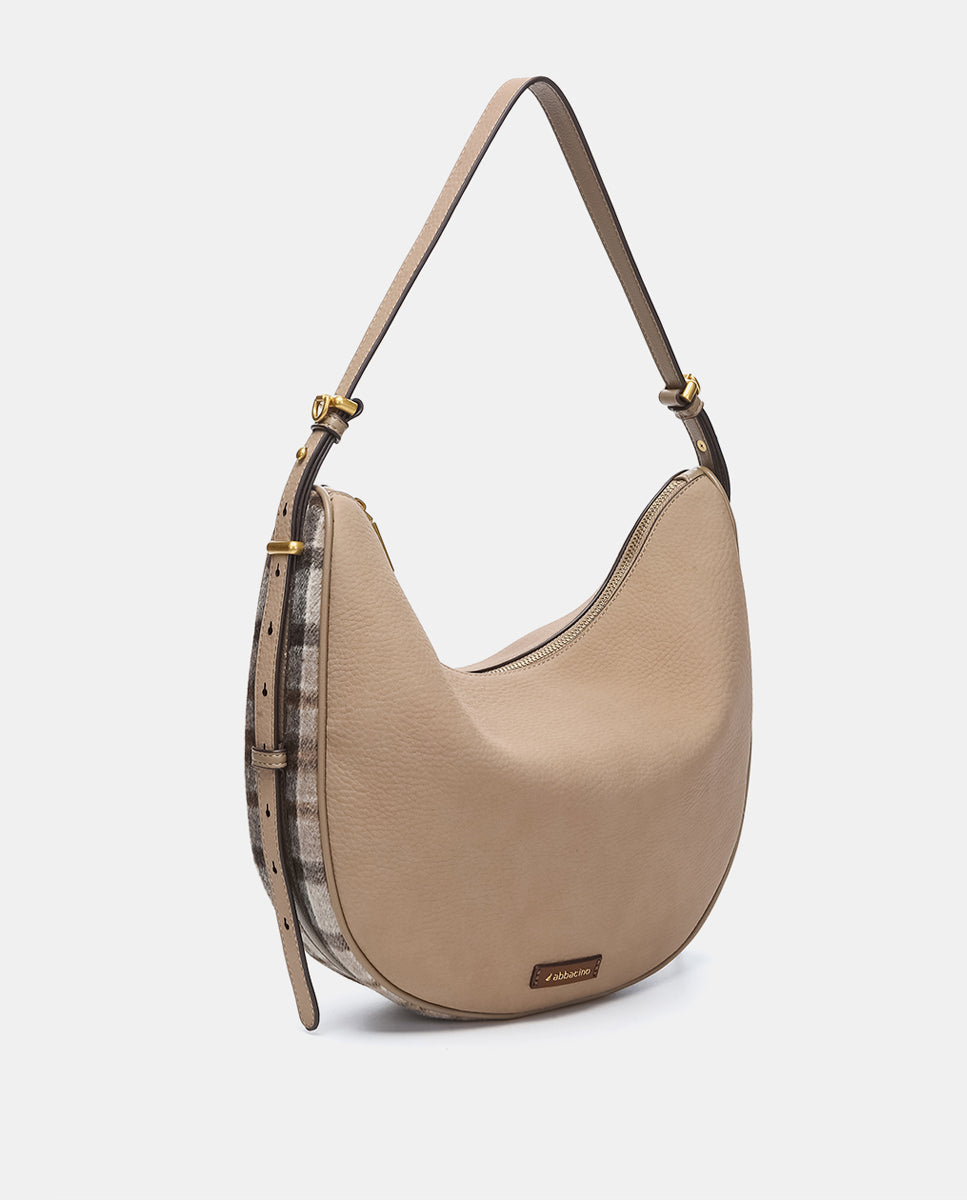 abbacino-bolso-de-hombro-en-materiales-reciclados-taupe image 2
