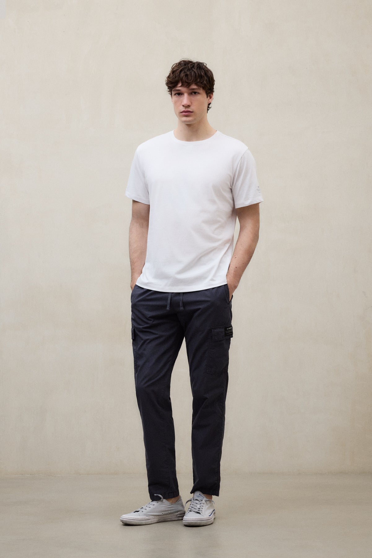 ecoalf-pantalones-targo-azul-marino-pantalones-de-algod-n-regenerativo-con-tinte image 1