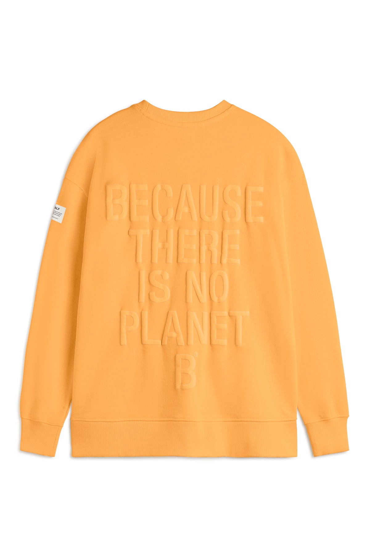 sudadera-ecoalf-storm-naranja-de-mujer image 6