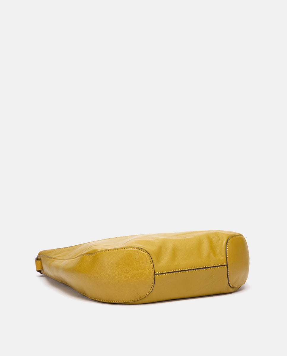 abbacino-bolso-de-hombro-amarillo-piel-y-serraje image 7