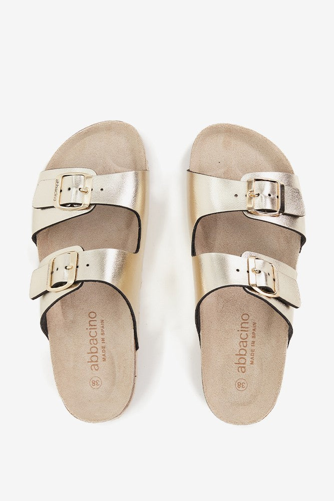 abbacino-sandalia-plana-bio-mujer-beige-perlado image 6