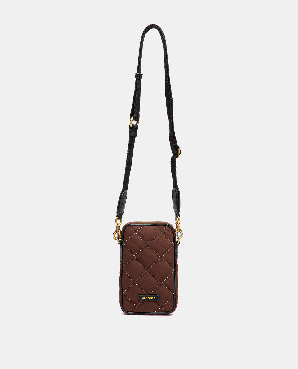 abbacino-bolso-m-vil-acolchado-marr-n-reciclado image 1