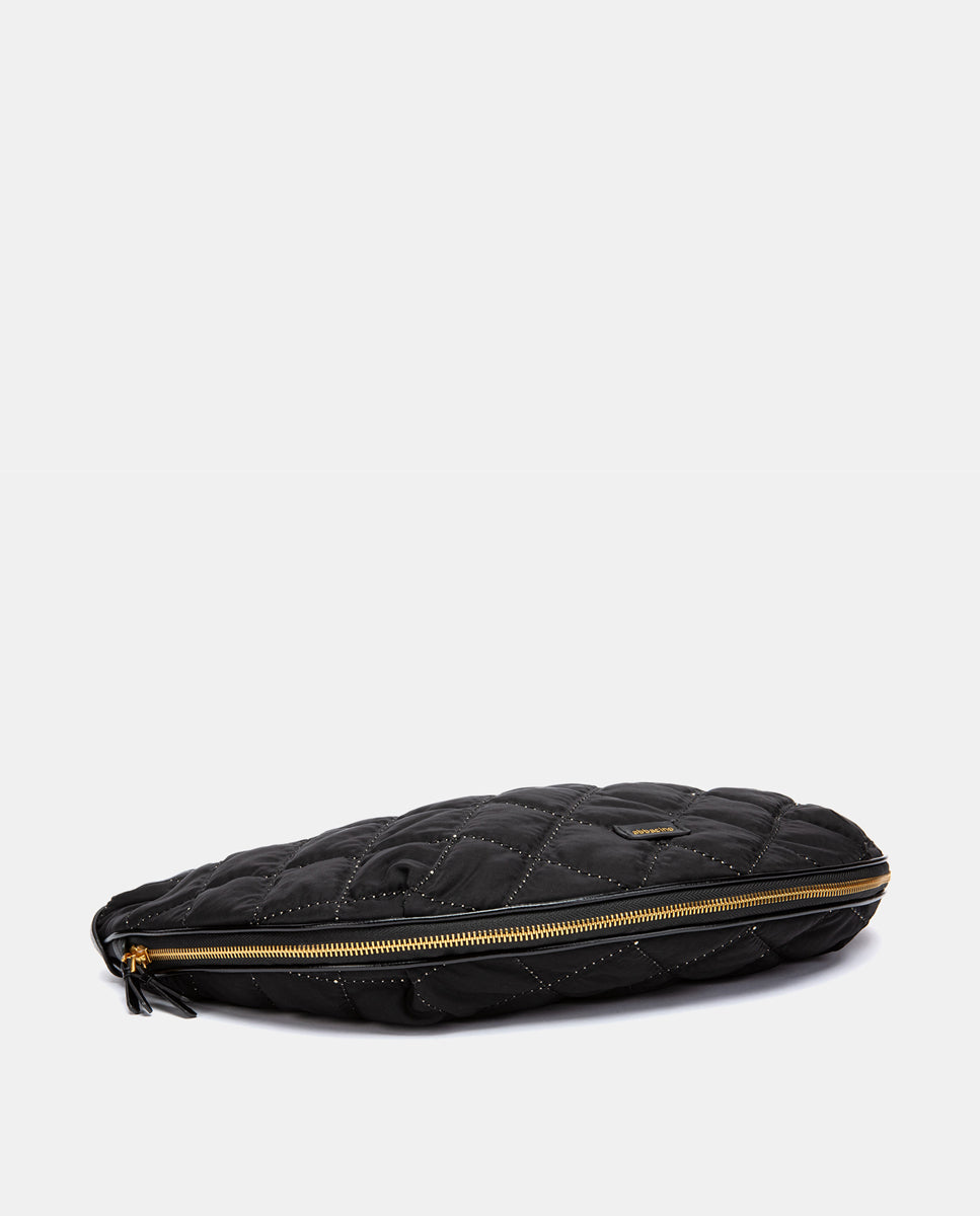 abbacino-bolso-de-hombro-acolchado-negro-reciclado image 6