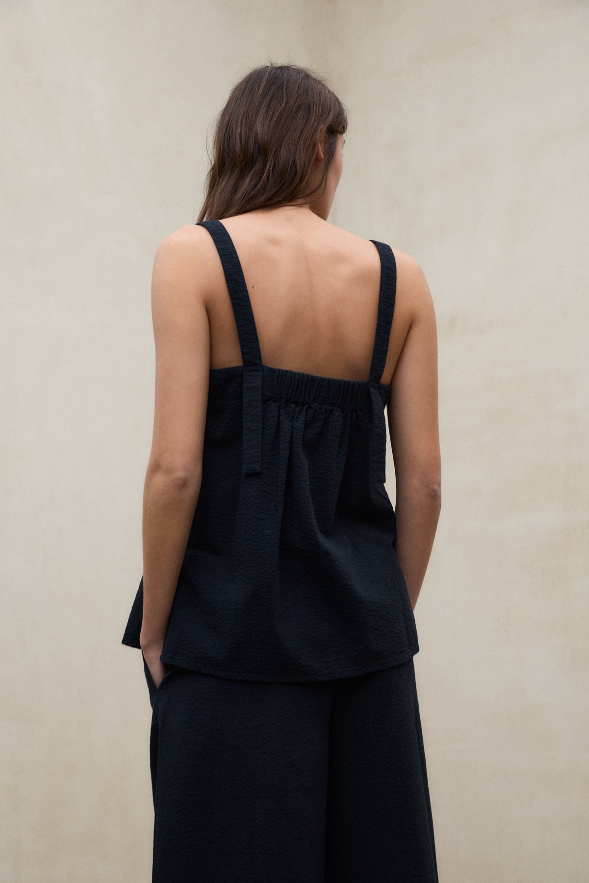 camisa-aria-ecoalf-azul-marino-para-mujer-corte-regular-algod-n-org-nico image 3