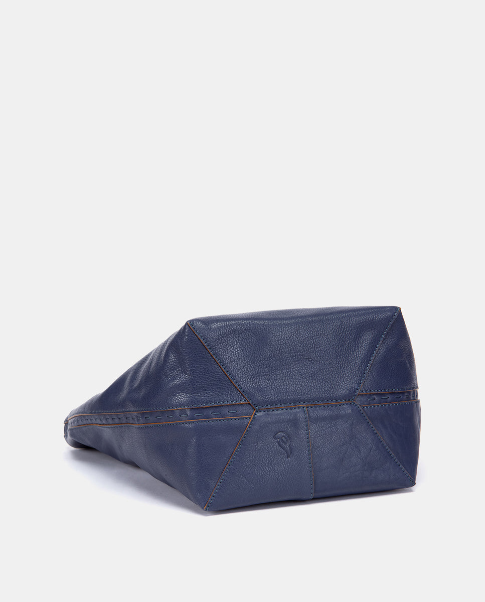 bolso-de-hombro-abbacino-azul-de-piel-estilo-hobo-con-correa-cruzada image 5