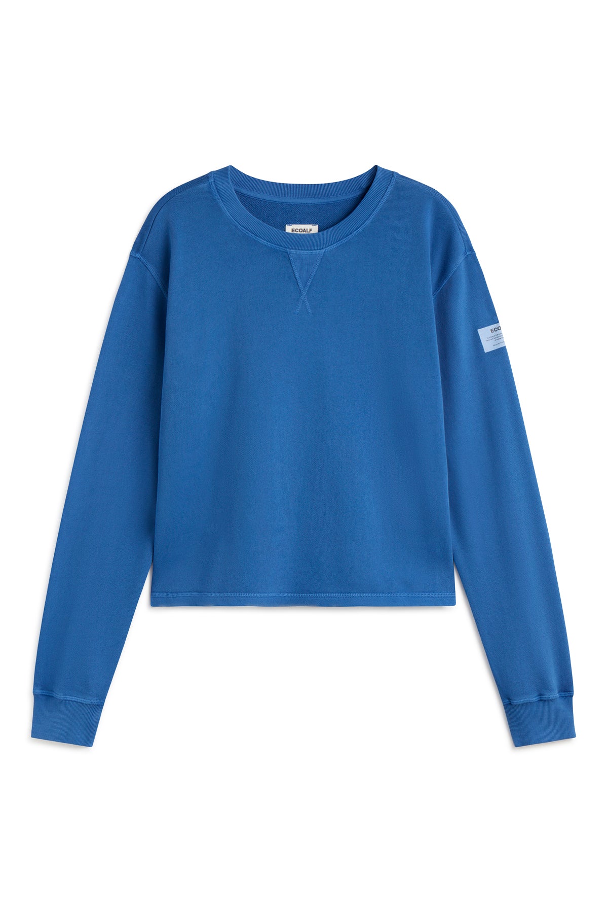 sudadera-ecoalf-rodas-azul-de-algod-n-reciclado-mujer-fit-regular-cuello-redondo image 6