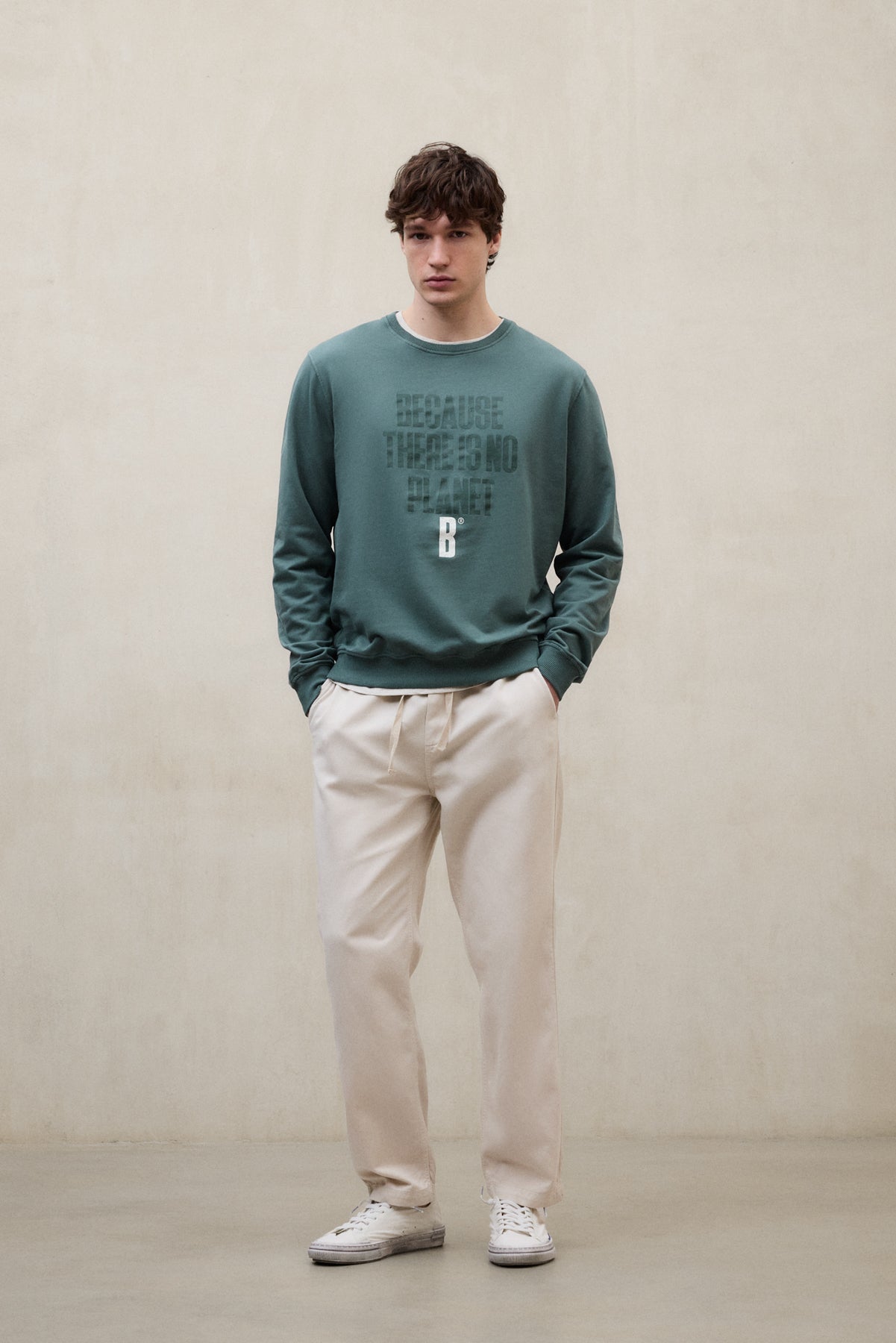 sudadera-bardera-verde-ecoalf-para-hombre-50-algod-n-reciclado-fit-regular image 1