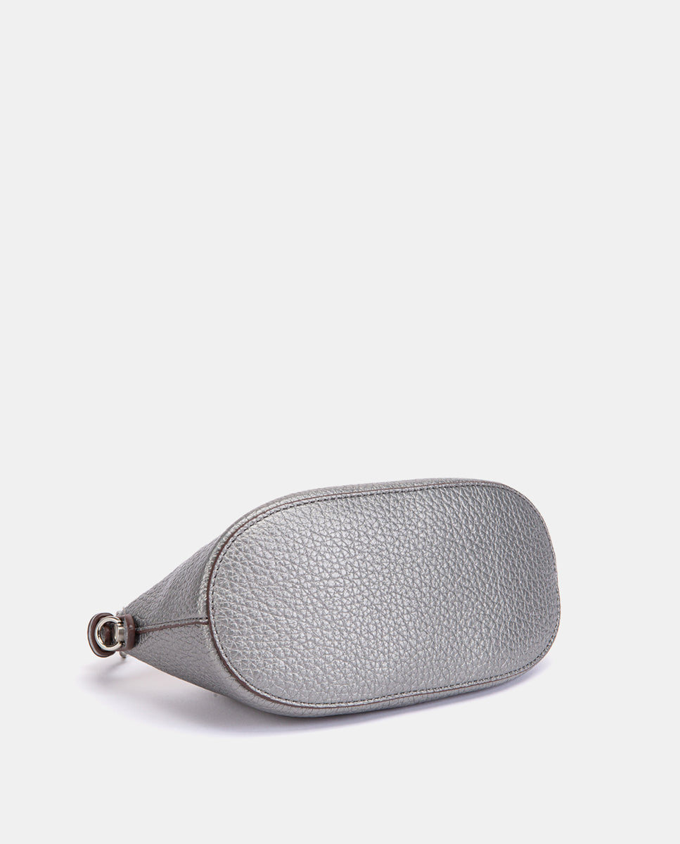 abbacino-bolso-de-mano-plateado-fiesta-compacto-con-bandolera image 6