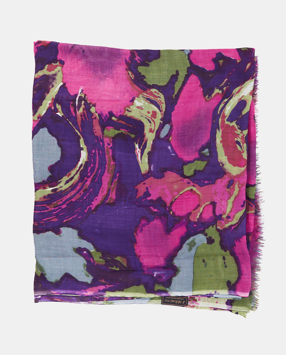 abbacino-pa-uelo-viscosa-estampado-morado image 3