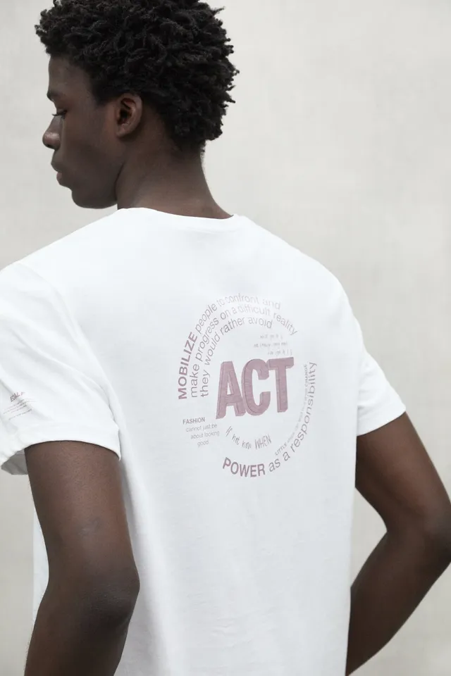 camiseta-act-blanca-de-hombre-ecoalf image 1