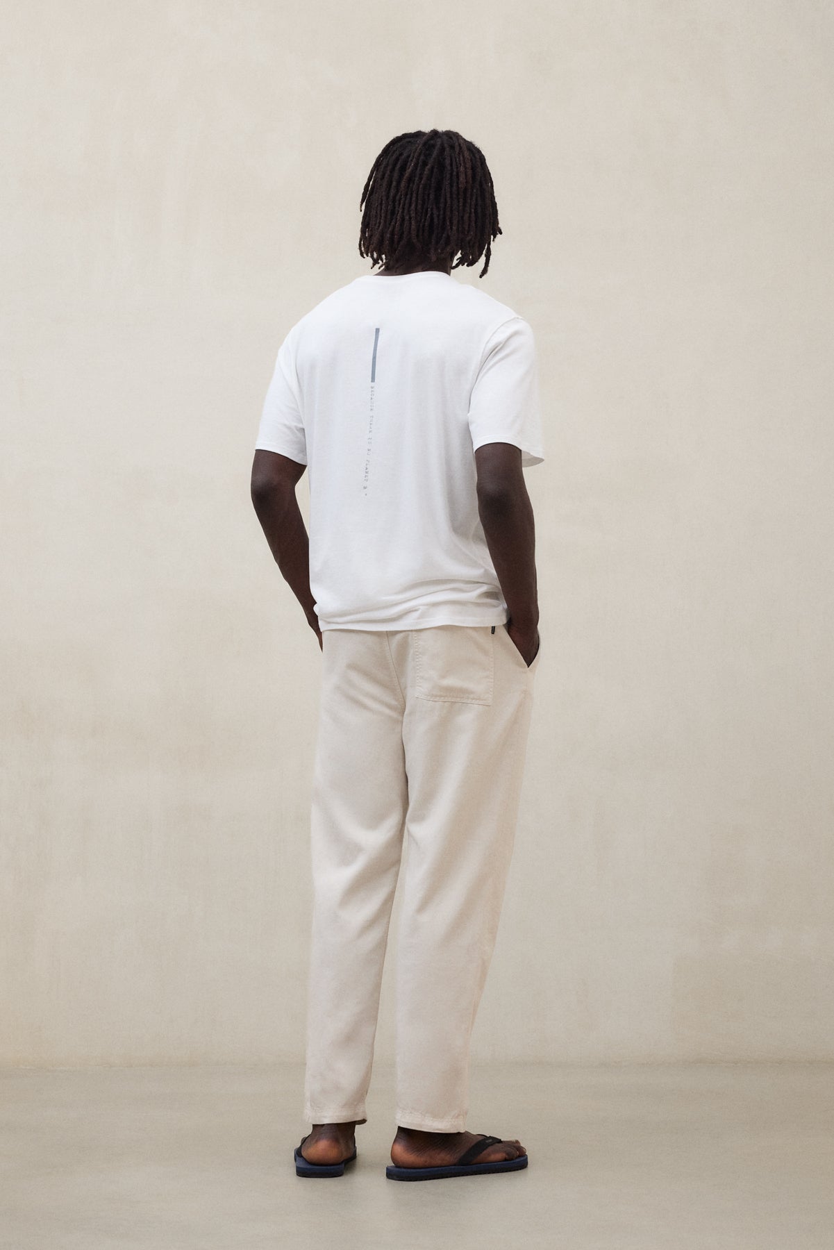 pantalones-gina-de-ecoalf-algod-n-org-nico-beige image 3