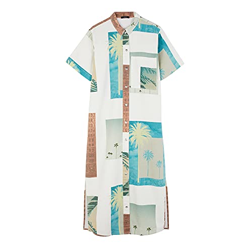 parfois-vestido-camisero-estampado-palmeras-limited-edition-mujer image 6