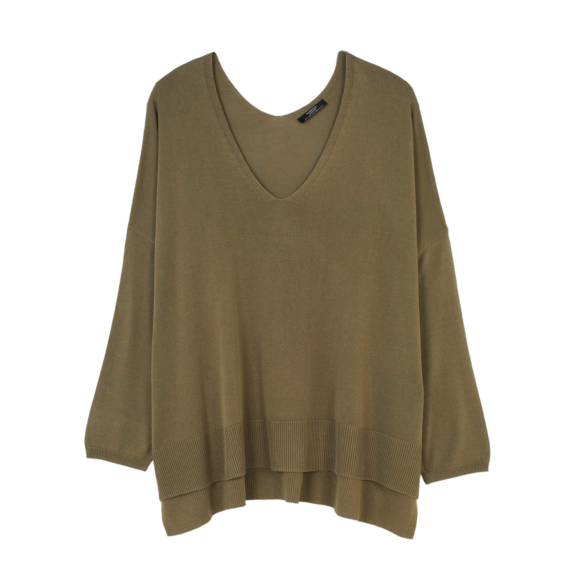 parfois-jersey-de-punto-cuello-pico-para-mujer image 1
