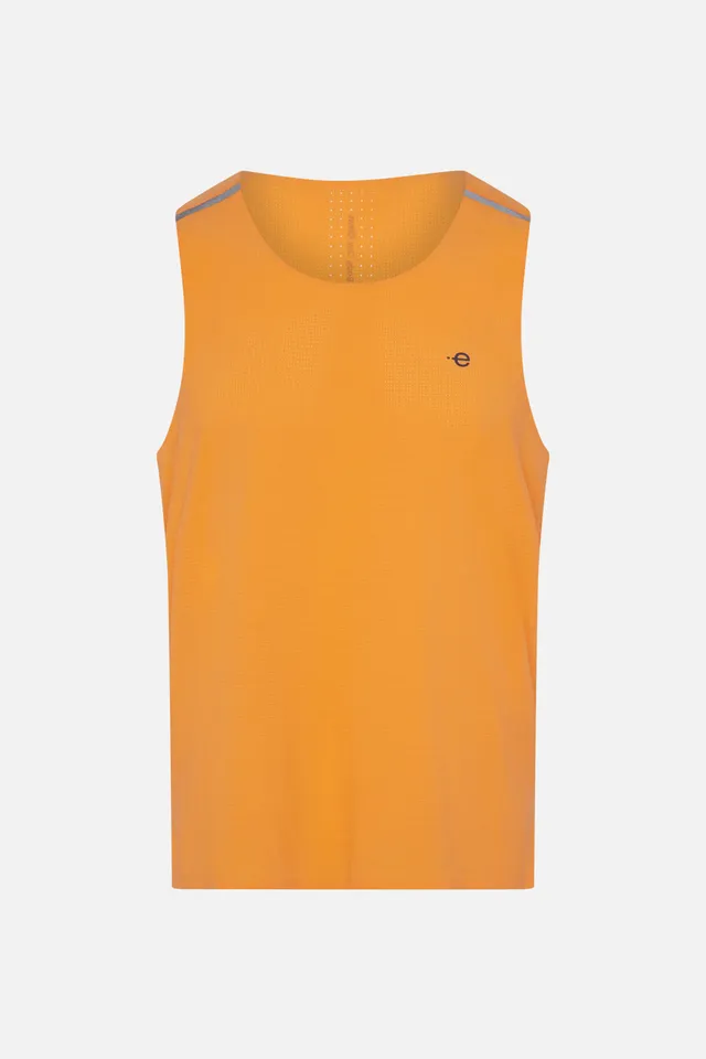 top-bombay-naranja-de-hombre-ecoalf-camiseta-running-ultraligera-y-transpirable- image 1