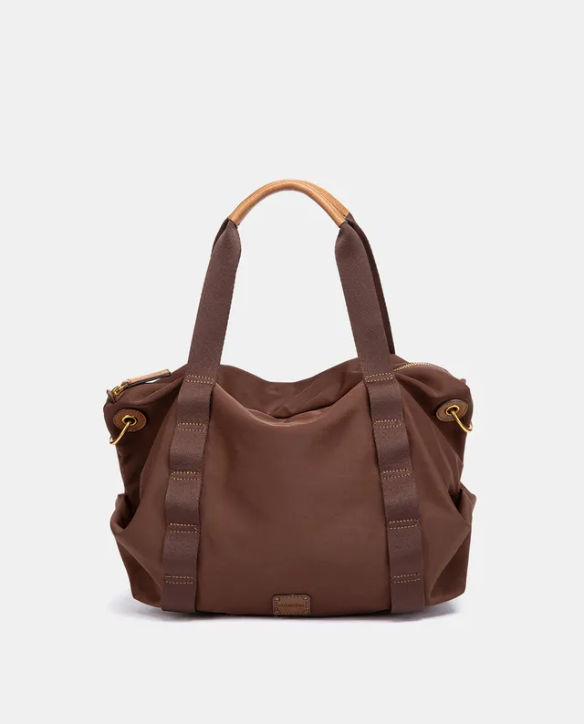 shopper-abbacino-marr-n-en-materiales-reciclados-con-bandolera image 1