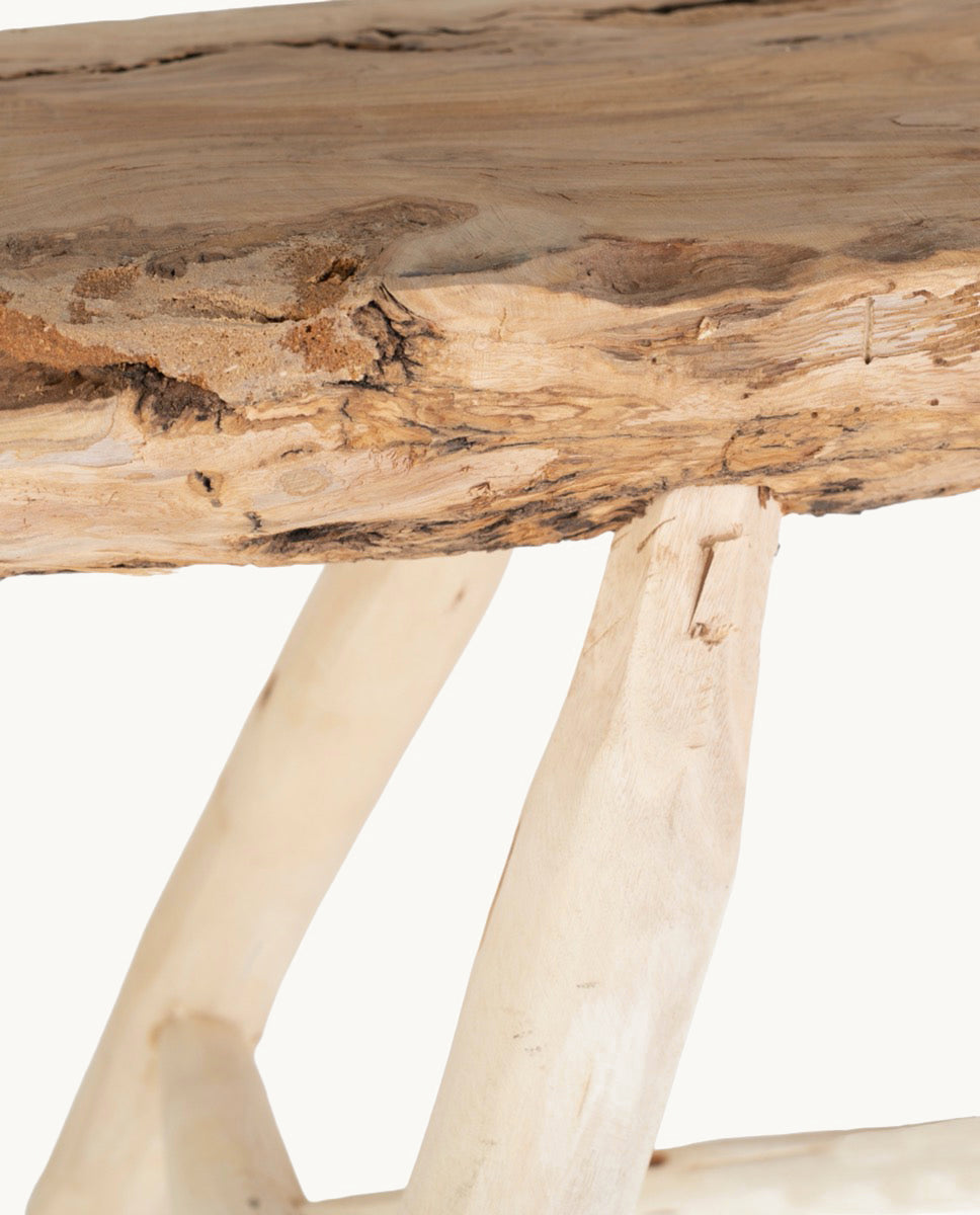 kbas-taburete-rectangular-de-madera-40x30x42-cm-para-interior image 2