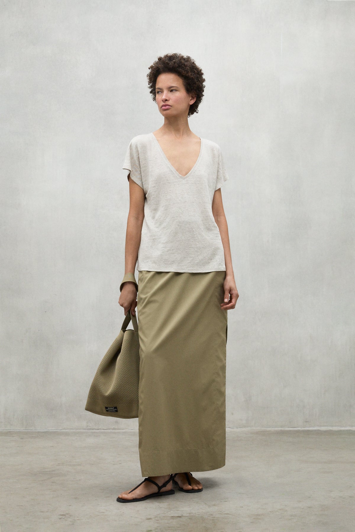 ecoalf-camiseta-arendal-beige-de-lino-para-mujer image 1