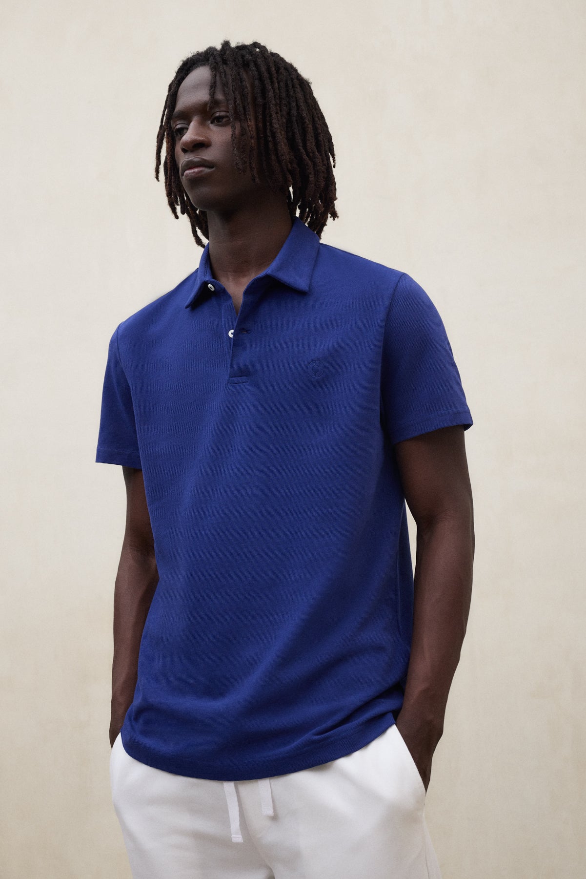 ecoalf-polo-simon-azul-polo-de-hombre-de-algod-n-reciclado image 2