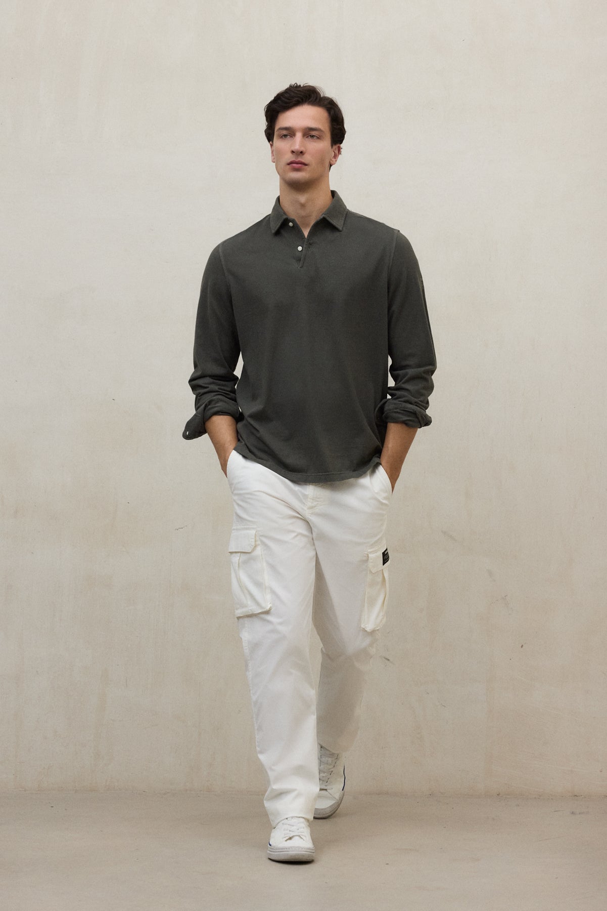 polo-patrick-verde-de-ecoalf-para-hombre-50-algod-n-reciclado-y-50-algod-n-org-n image 2