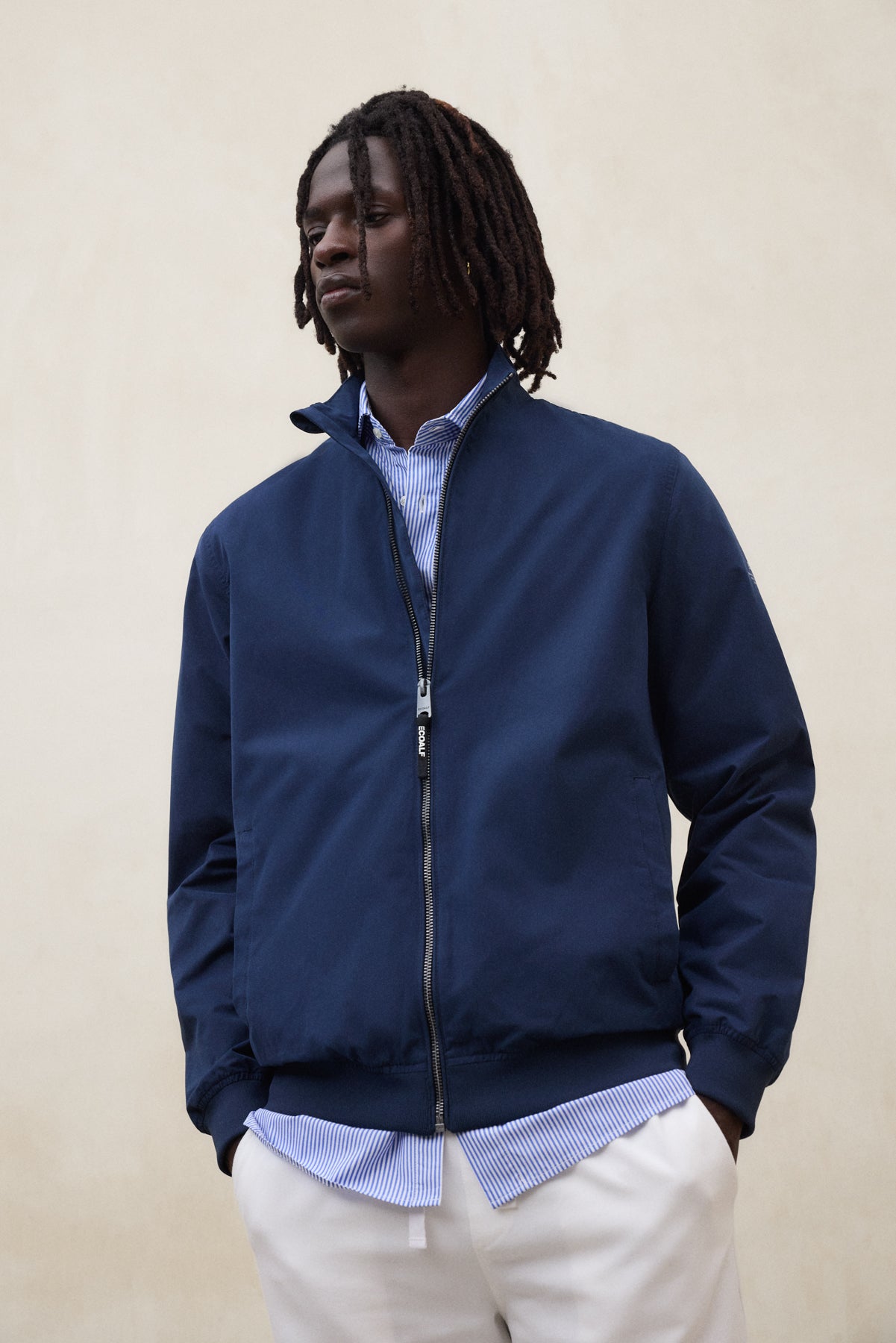 ecoalf-chaqueta-pikes-azul-marino-poli-ster-reciclado-repelente-al-agua-fit-regu image 4