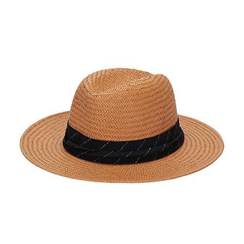 parfois-sombrero-fedora-rafia-con-cinta-a-contraste-para-mujer image 4