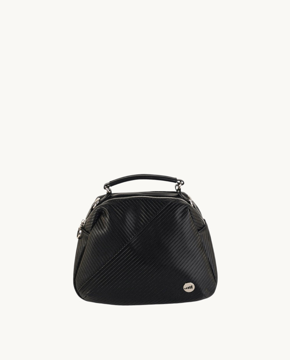kbas-bandolera-de-piel-sint-tica-urban-sierpes-negro-24x12x21-cm-cremallera-asa- image 1