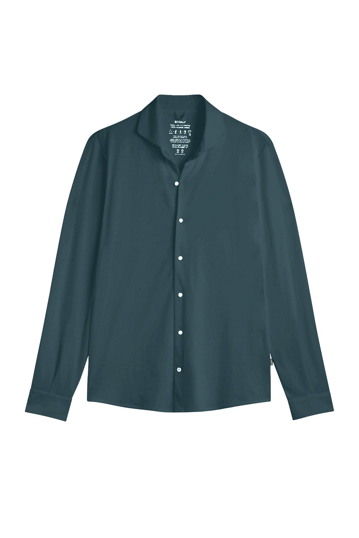 camisa-mole-de-ecoalf-para-hombre-en-verde-100-algod-n-reciclado image 6