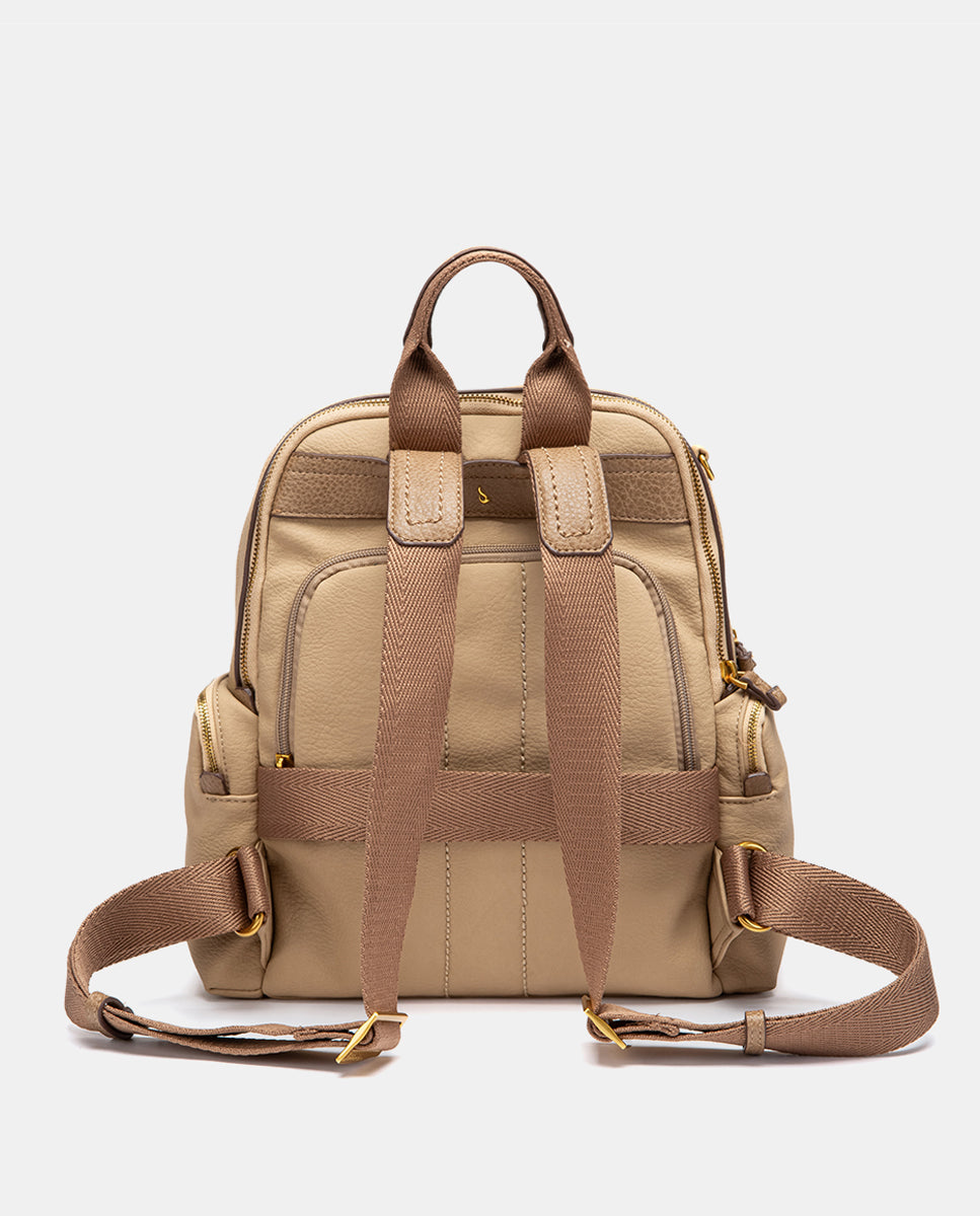 abbacino-mochila-mujer-materiales-reciclados-beige-efecto-piel image 3