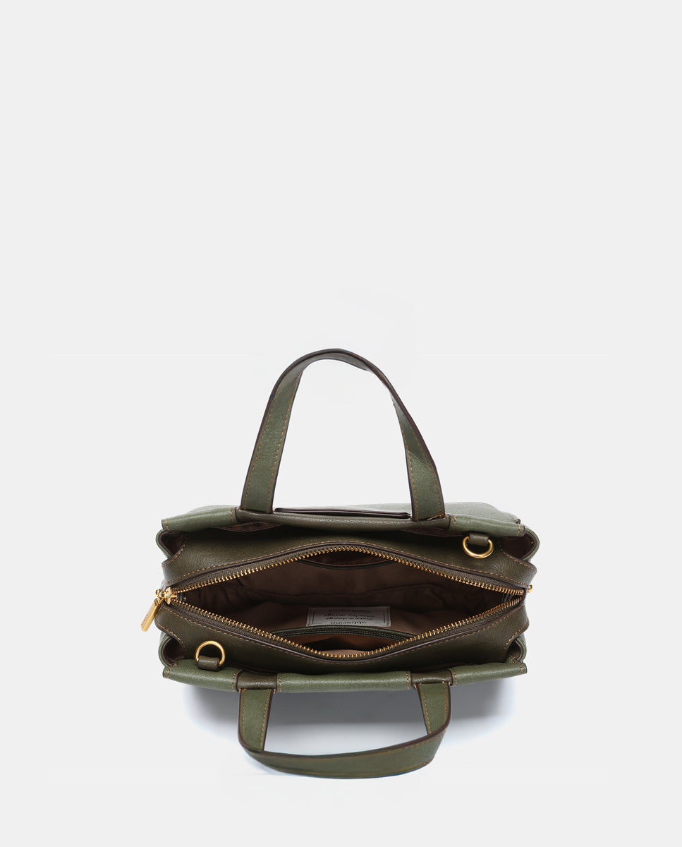 abbacino-bolso-de-mano-materiales-reciclados-verde image 6