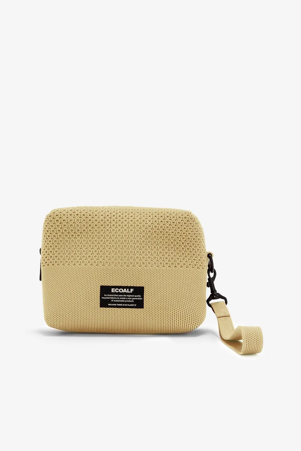 bolso-clutch-ecoalf-tika-mostaza-de-punto-estructurado-colecci-n-hilo-del-mar image 1