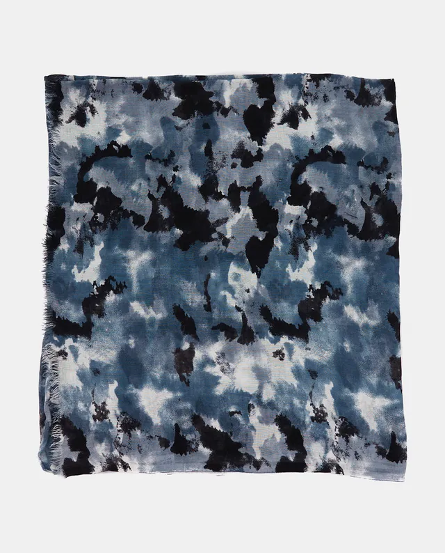 pa-uelo-abbacino-viscosa-estampado-abstracto-negro image 1
