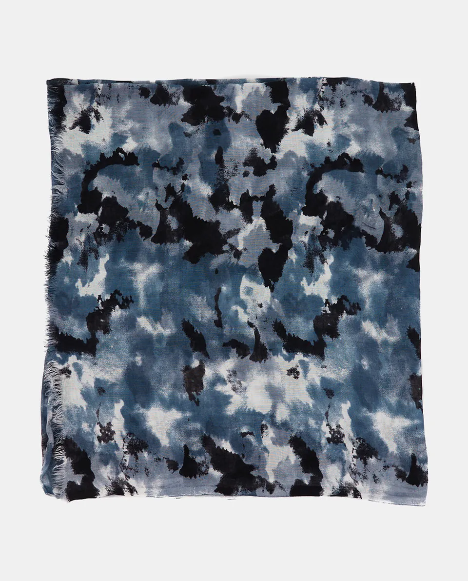 pa-uelo-abbacino-viscosa-estampado-abstracto-negro image 1