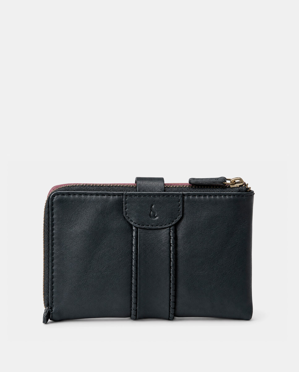abbacino-cartera-mediana-de-mujer-en-piel-negra-trenzada image 4